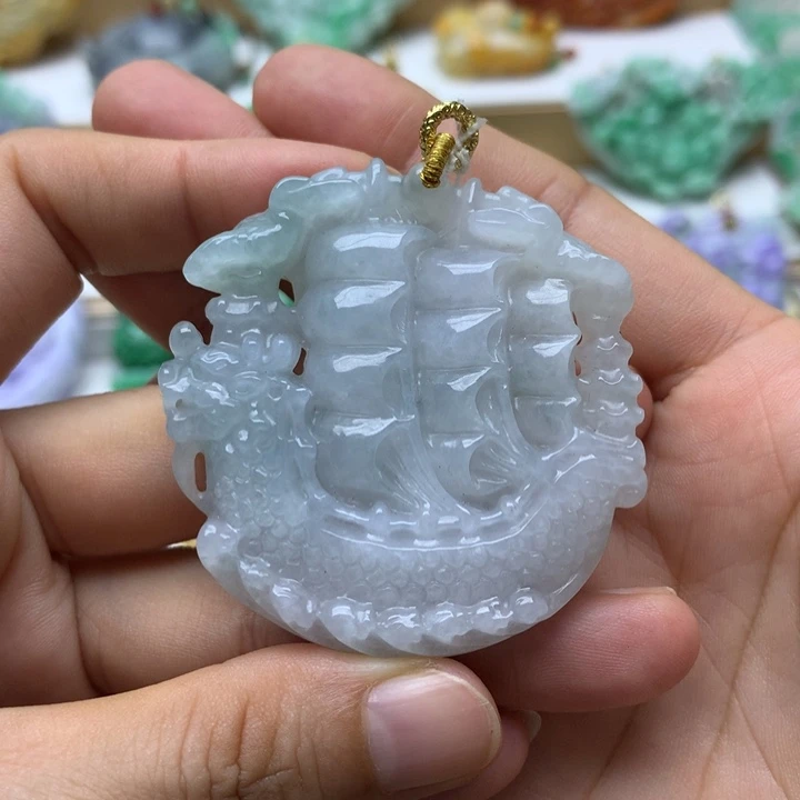 颈饰未镶嵌翡翠翡翠