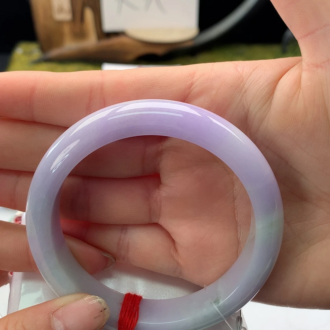 翡翠手镯未镶嵌58正圈