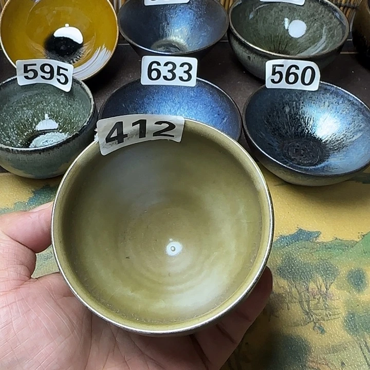 茶盏主人杯龙窑柴烧全手工瑕疵瑕疵