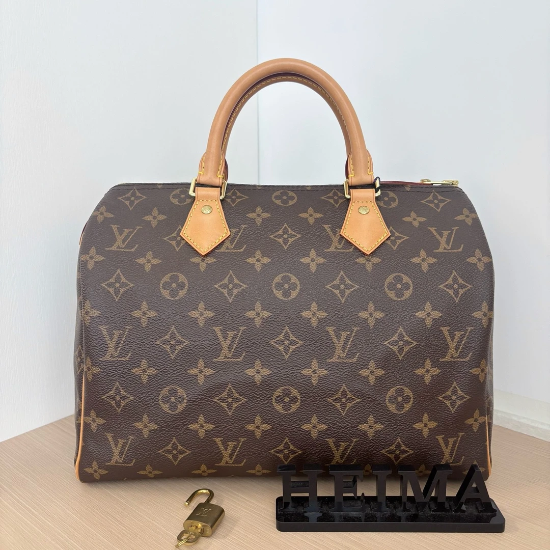99新 LouisVuitton/路易威登 14549721 99新LVspeedy30手提款