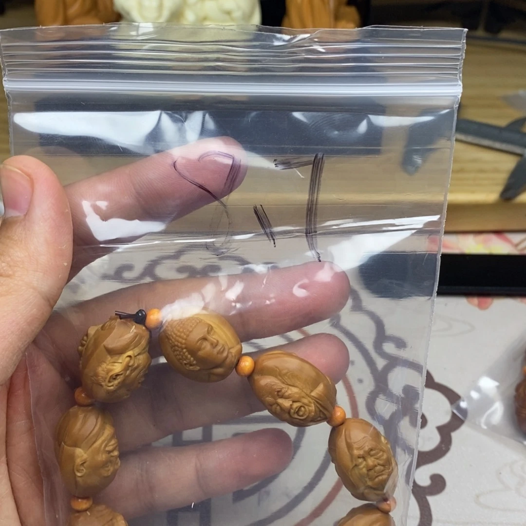 橄榄核手串/手链橄榄核雕刻工艺宇