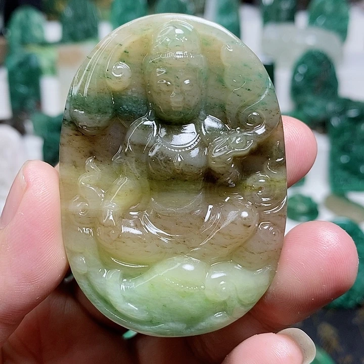 未镶嵌独山玉颈饰