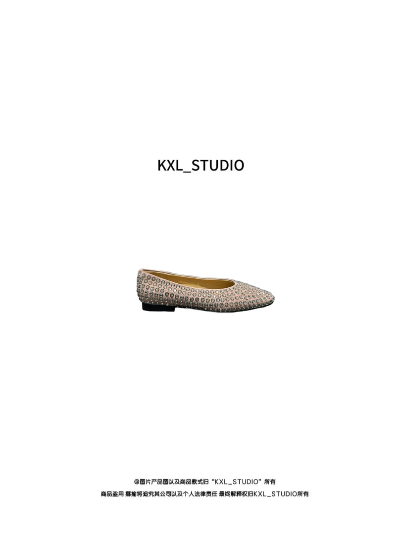 KXL-STUDIO 25SS｜璨若星河_羊京芭蕾舞鞋9606-10（裸粉）