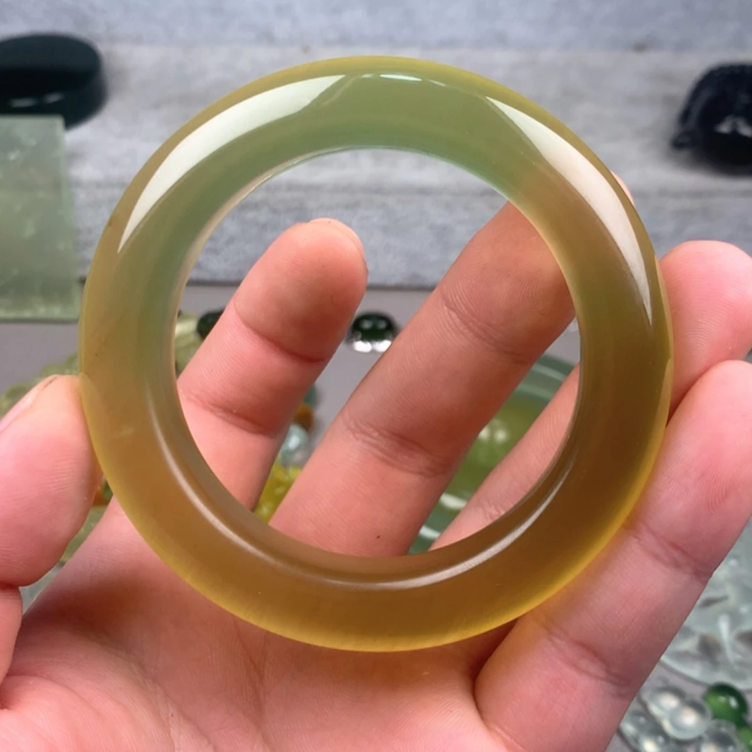 【闪购商品】未镶嵌蛇纹石玉岫玉56极**萝