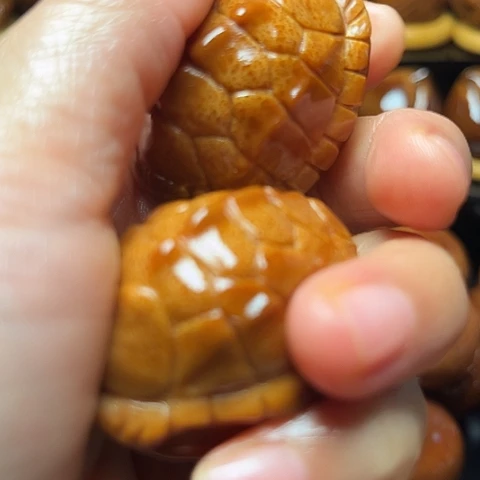 守***者手串/手链橄榄核龟壳一对