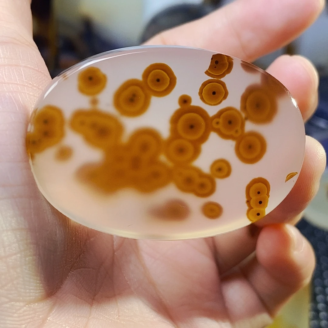 未镶嵌玛瑙/玉髓珠宝半成品