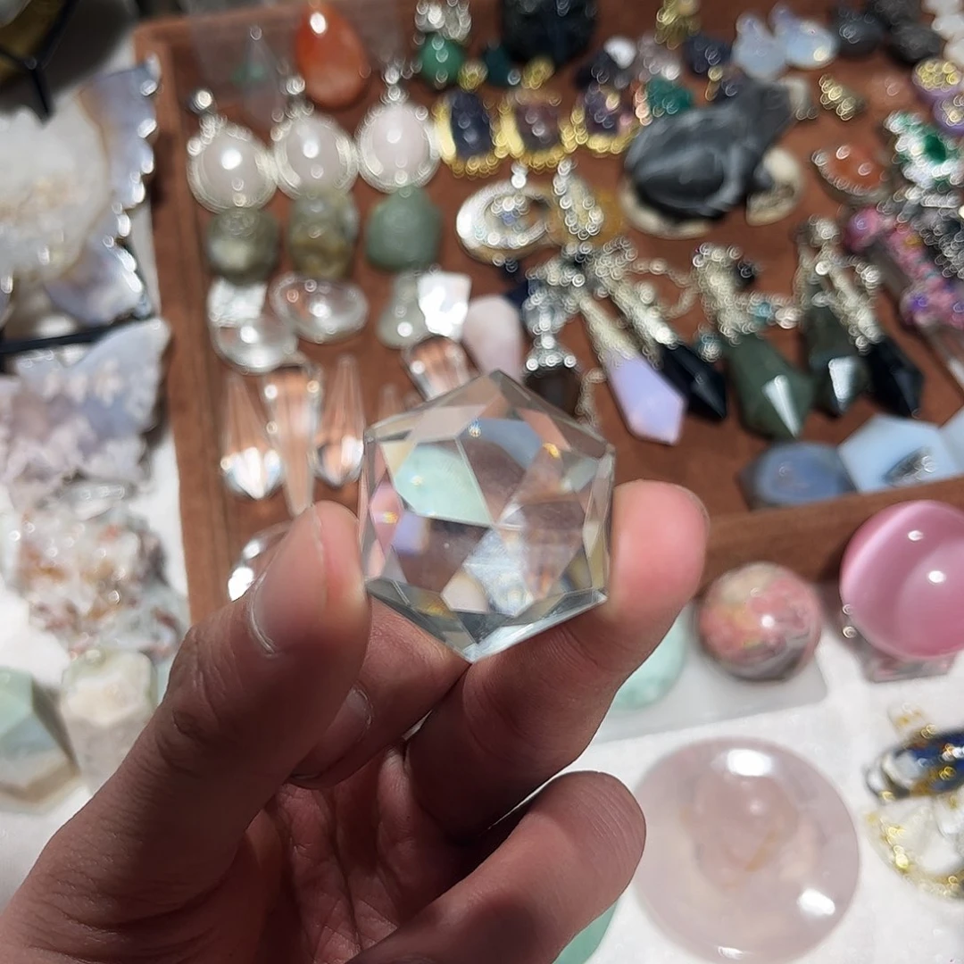 水晶天然水晶微瑕 未镶嵌