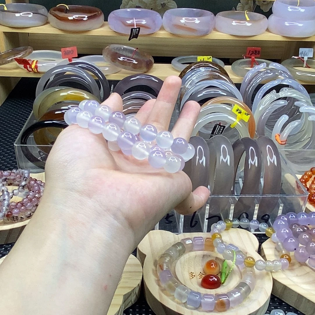 玛瑙/玉髓手镯未镶嵌✨****?