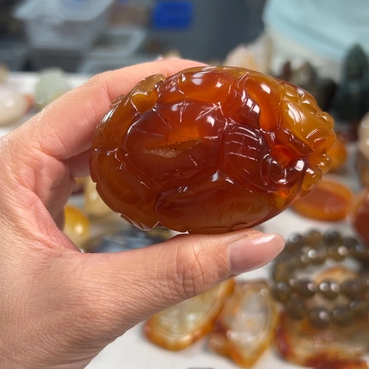 玛瑙/玉髓吊坠(不含链)未镶嵌