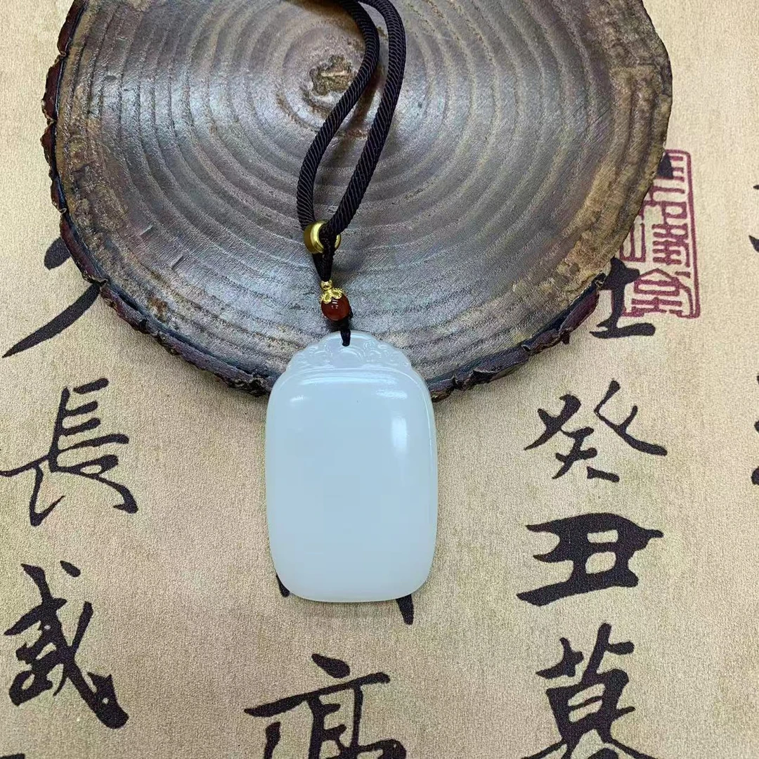 高品质牌头4*6无事牌吊坠-精工打磨-百搭-时尚