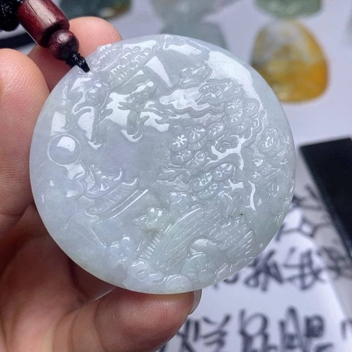 颈饰未镶嵌翡翠翡翠