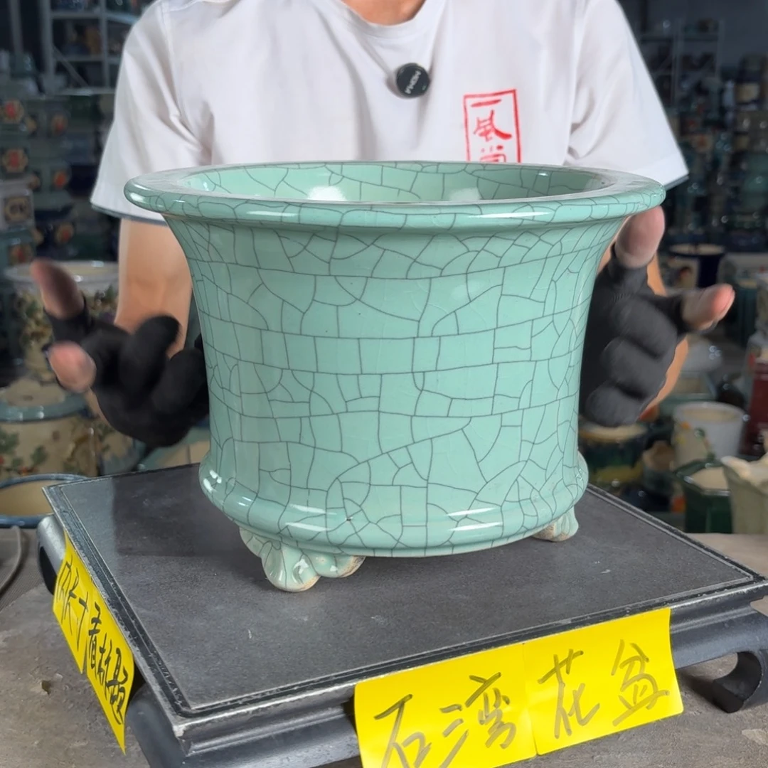 一风堂石湾花盆 内21*16
