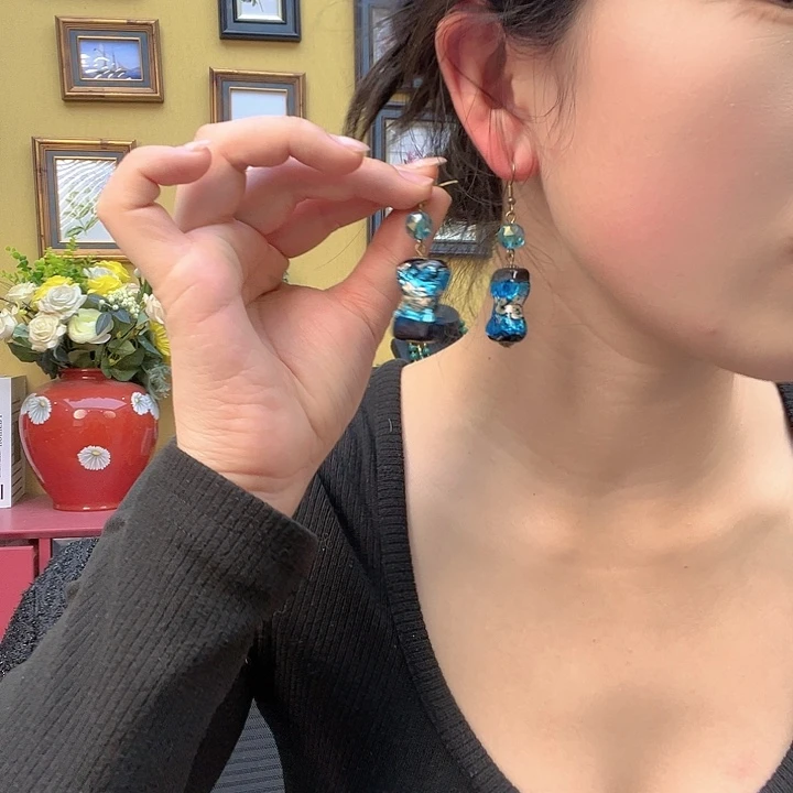 琉璃颈饰✨***✨编号156 耳钩