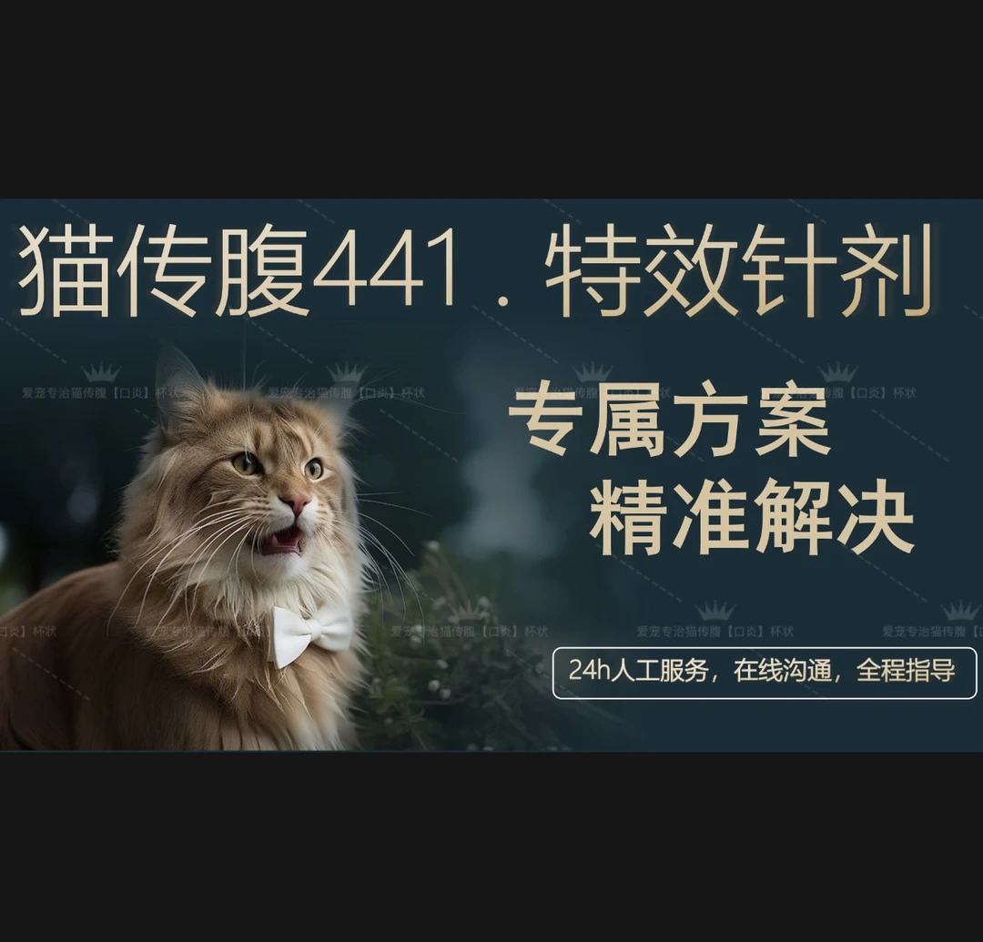 猫传腹441油性针剂-湿性传腹-干性传腹-胸水-腹水-【逆推】无效退款