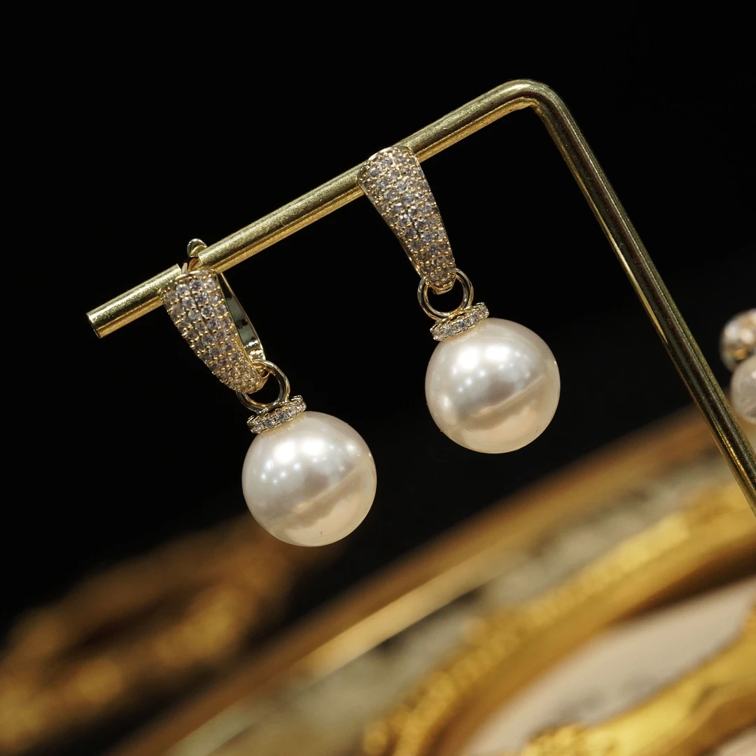 铜合金耳饰 【8291】lele耳扣简约气质复古精致小众优雅