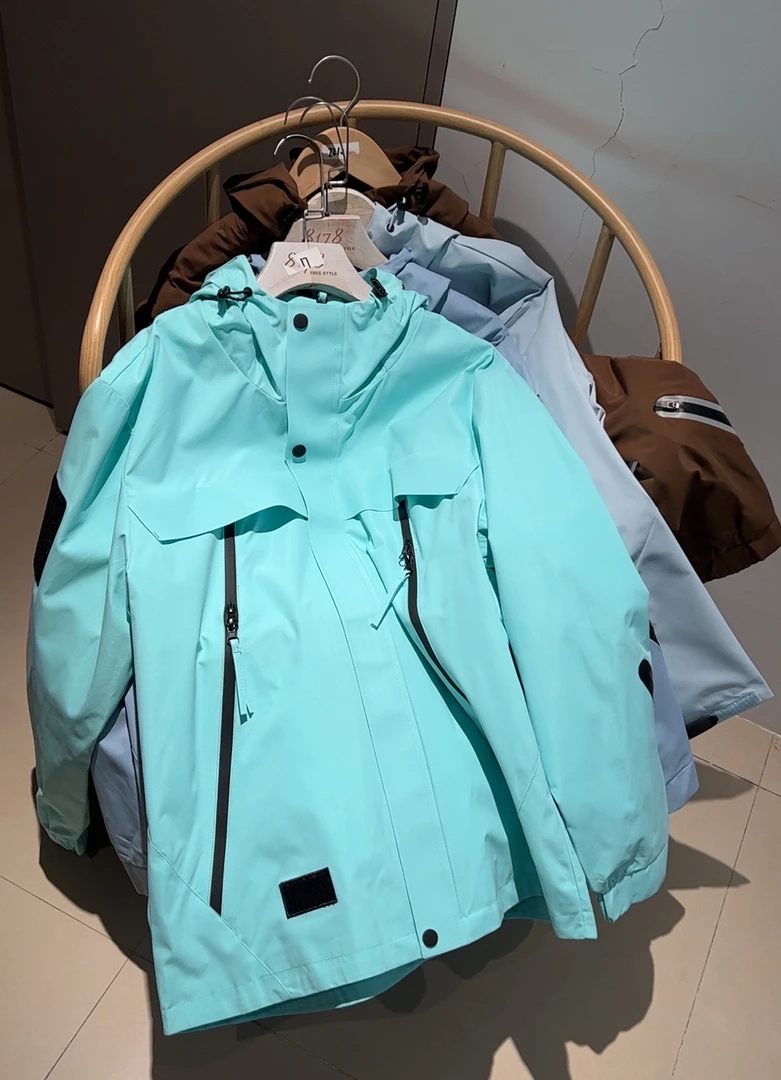 A连帽春款外套上衣中性款