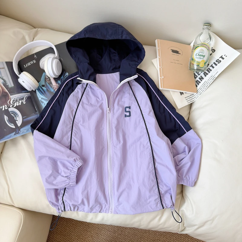 儿童防晒衣2025夏季新款儿童轻薄款外套男女童连帽防晒服03