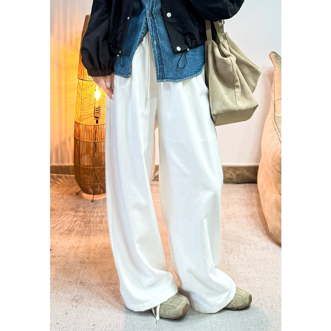 ZhaoSanJin【2.28】2025年春季新款松紧莱赛尔棉休闲裤 SJK4362