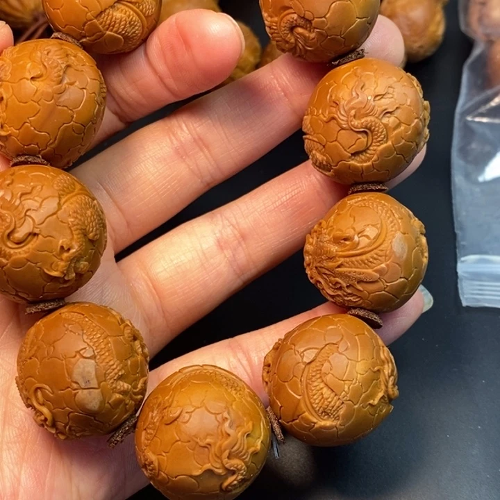 临***哥橄榄核手串/手链龙手串