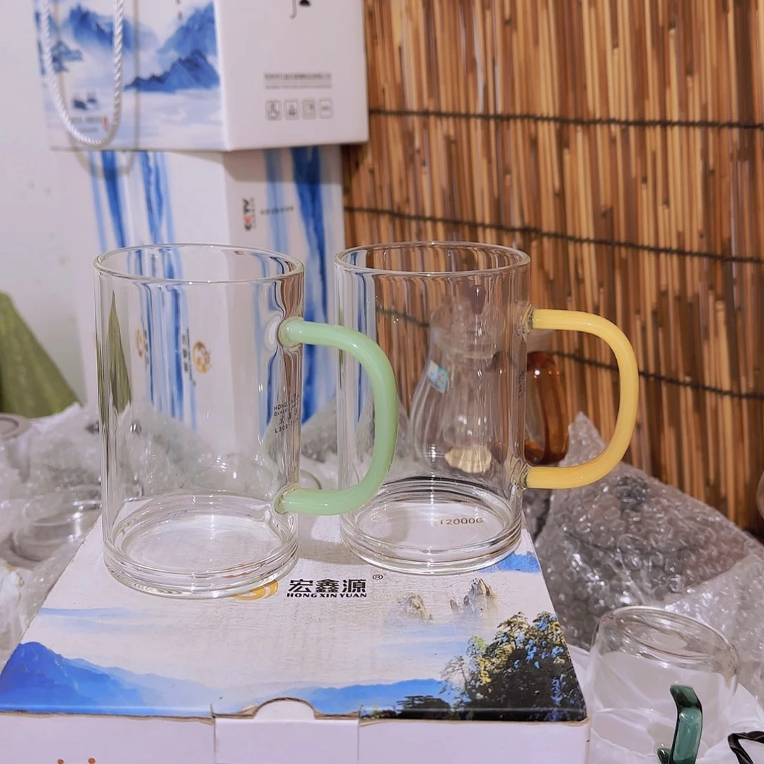 高硼硅玻璃茶水分离款瑕疵L308 2个