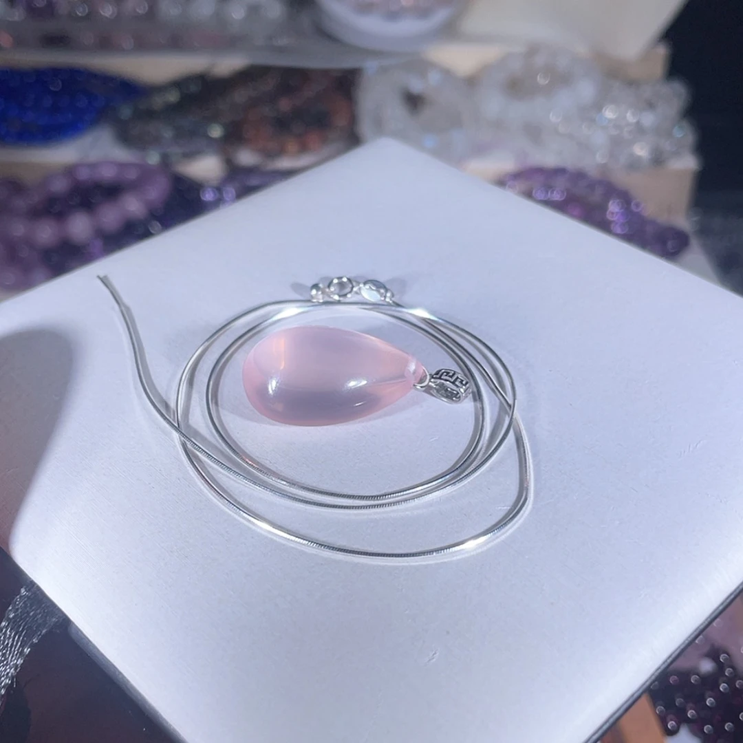 【闪购商品】烟晶手链银S925镶嵌开****了