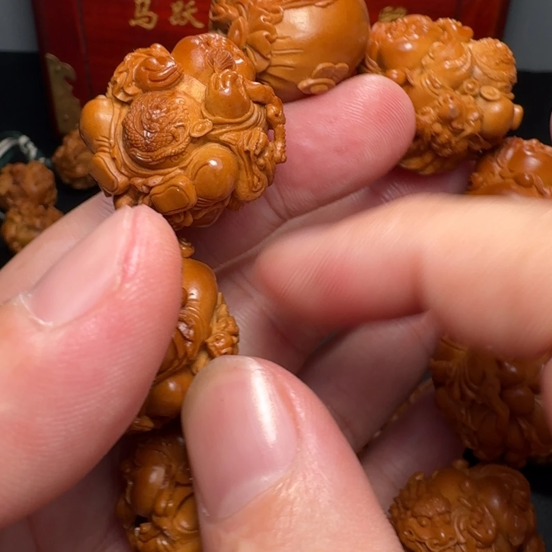 f***福手串/手链橄榄核财神