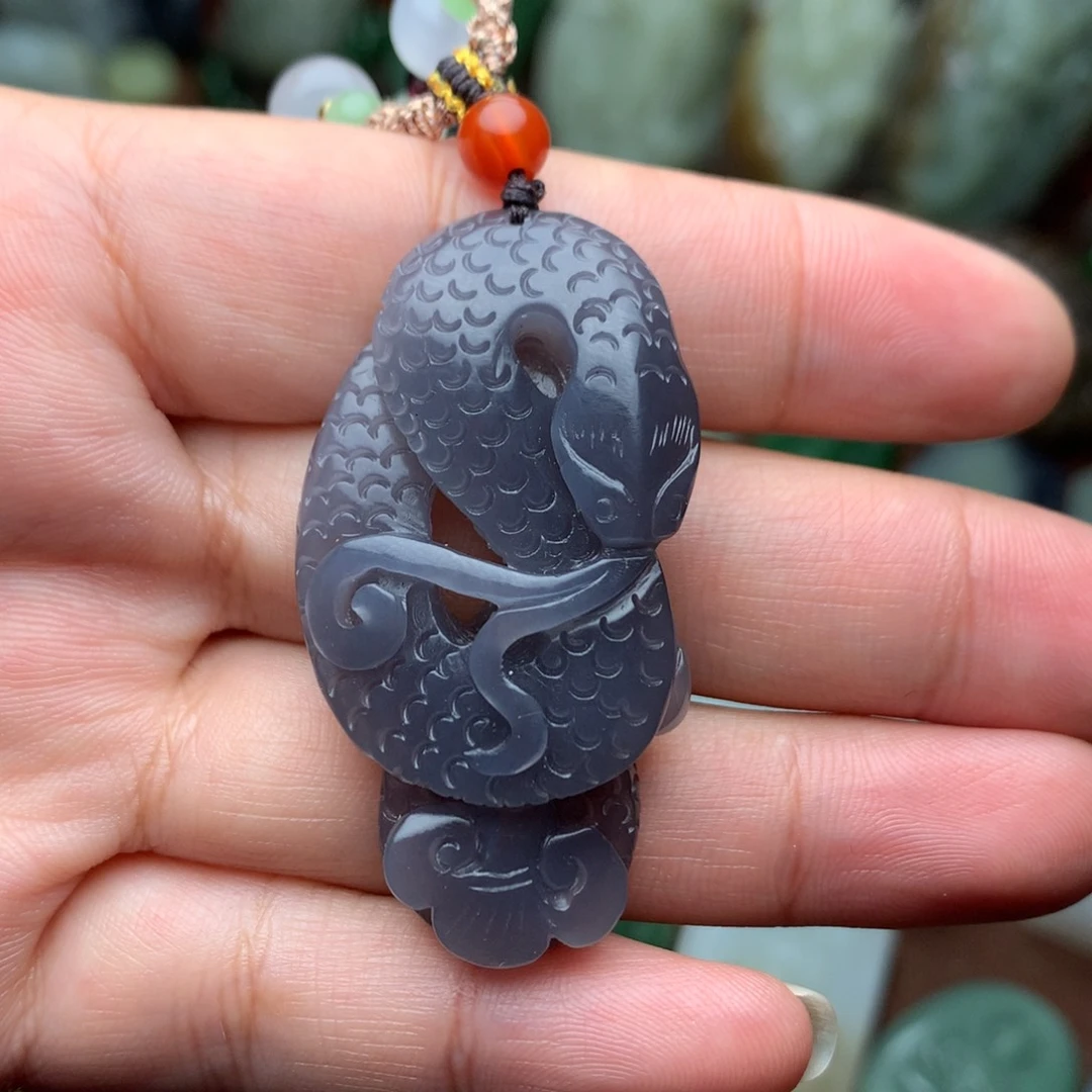 和田玉挂件未镶嵌