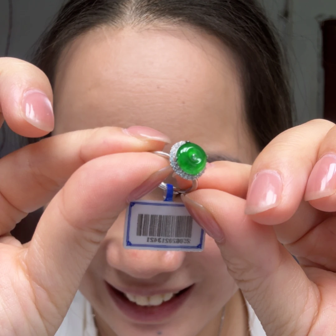 翡翠未镶嵌吊坠(不含链)戒指