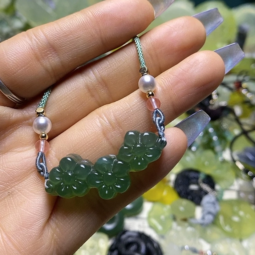 【闪购商品】蛇纹石玉颈饰未镶嵌