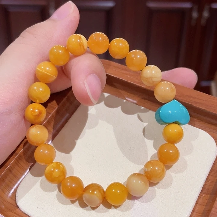 手链蜜蜡未镶嵌手串