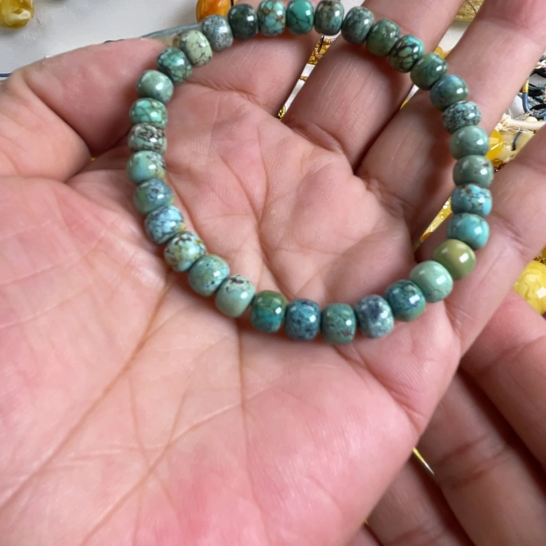 未镶嵌绿松石手链，