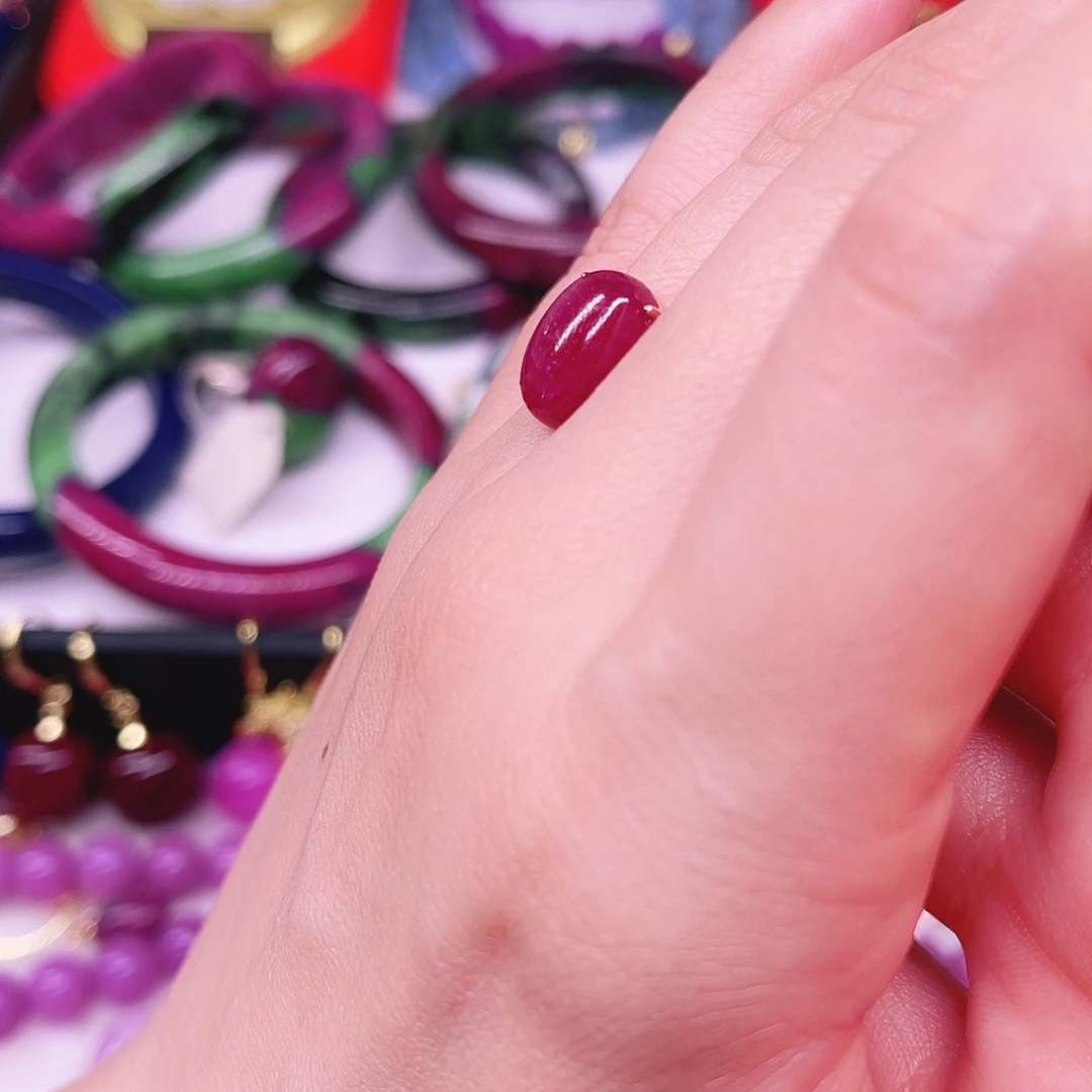 银S925镶嵌红宝石戒指