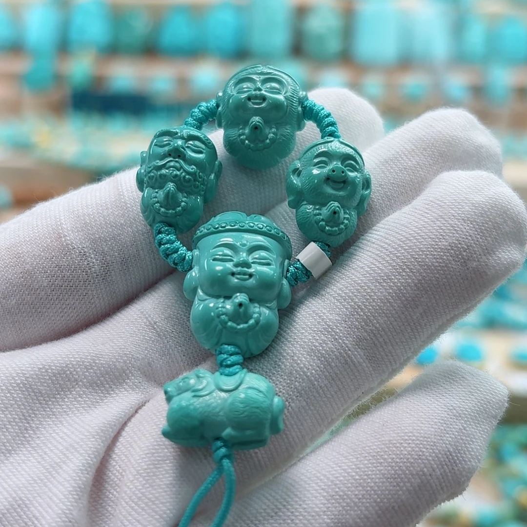 绿松石未镶嵌珠宝奇石