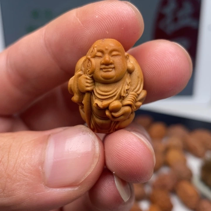 吊坠橄榄核橄榄核雕刻单籽。
