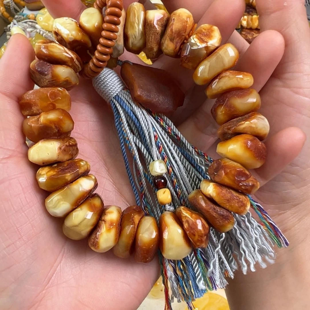 蜜蜡裸石未镶嵌冰**菲蜜蜡