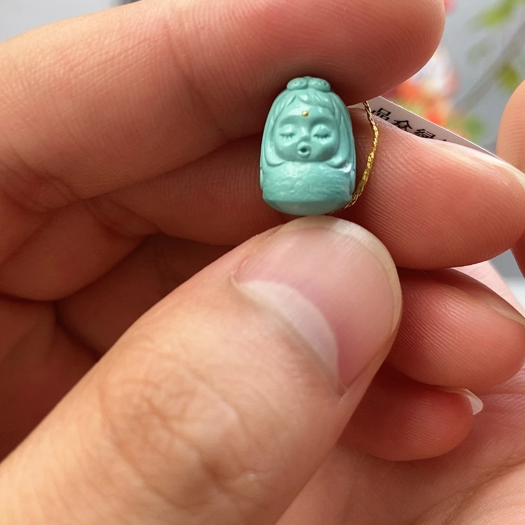 未镶嵌绿松石珠宝奇石