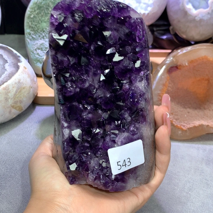 未镶嵌紫晶大型摆件（非配饰）