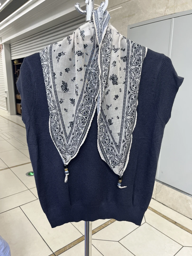 秋季新款韩系宽松显瘦配披肩短袖针织打底女