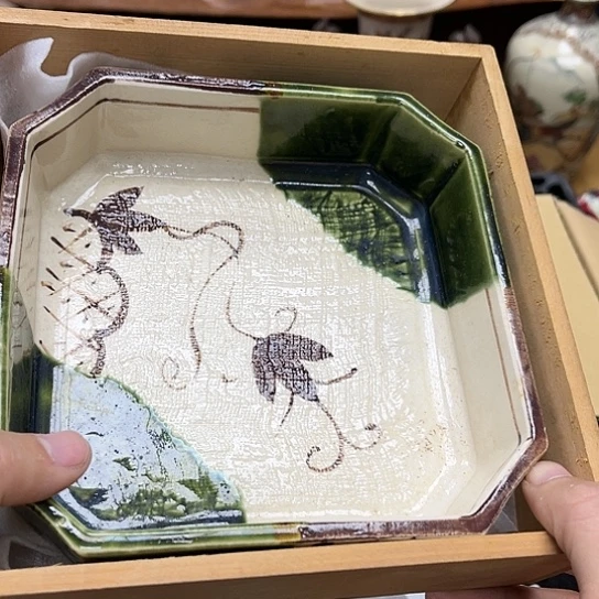 瓷片摆件工艺品瓷器摆件777