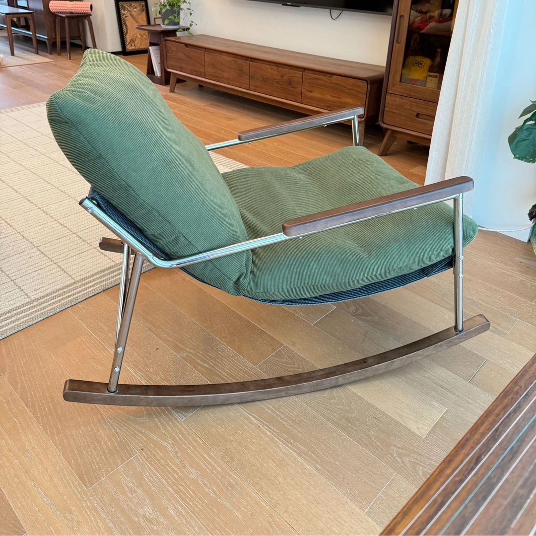 家用摇椅客厅久坐懒人躺椅卧室逍遥椅可睡单人摇摇椅阳台休闲椅子