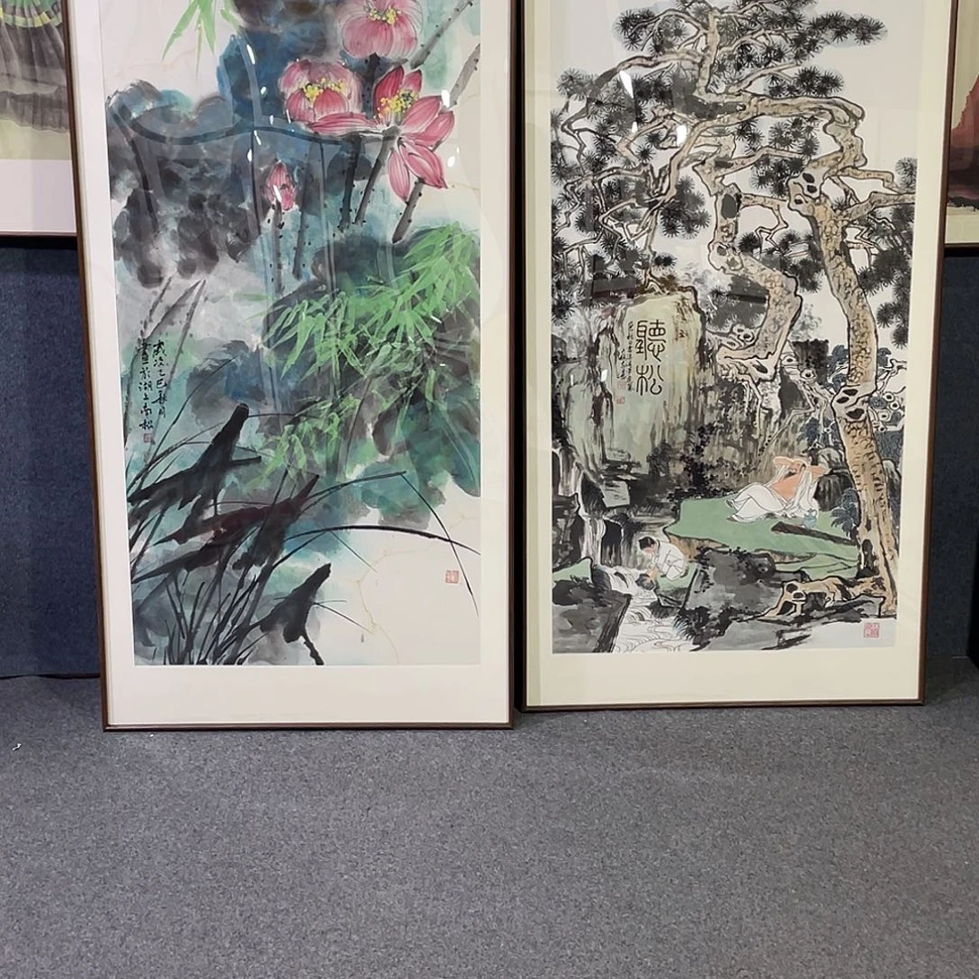 惋***兮国画手绘画作品画心