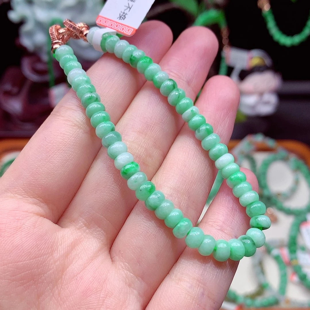 未镶嵌手链翡翠翡翠