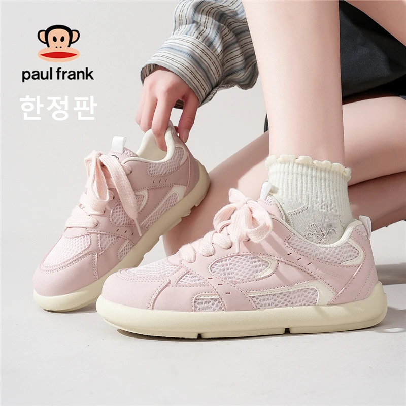 신상품 大嘴猴板鞋女鞋2025夏季新款德训鞋休闲百搭网面透气潮流韩版