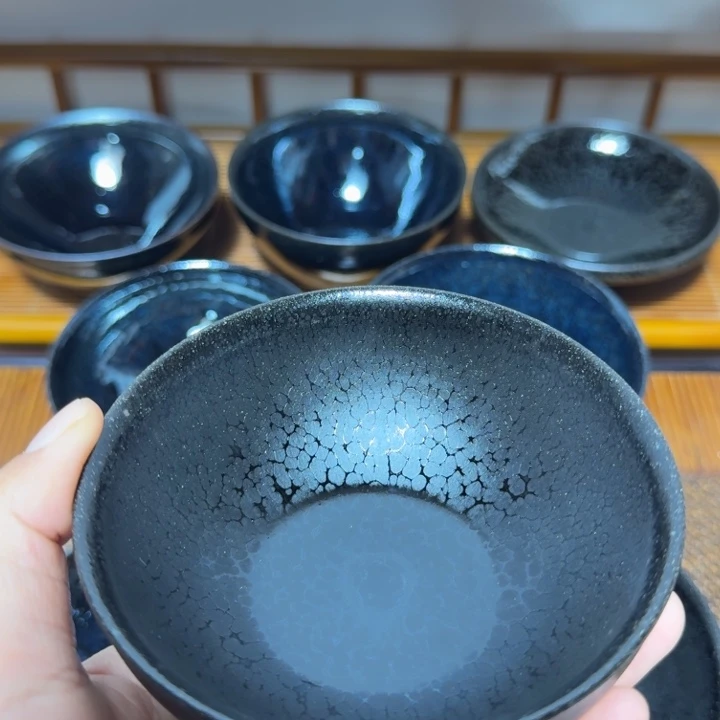 大***毛茶盏建盏手工制作主人杯茶杯