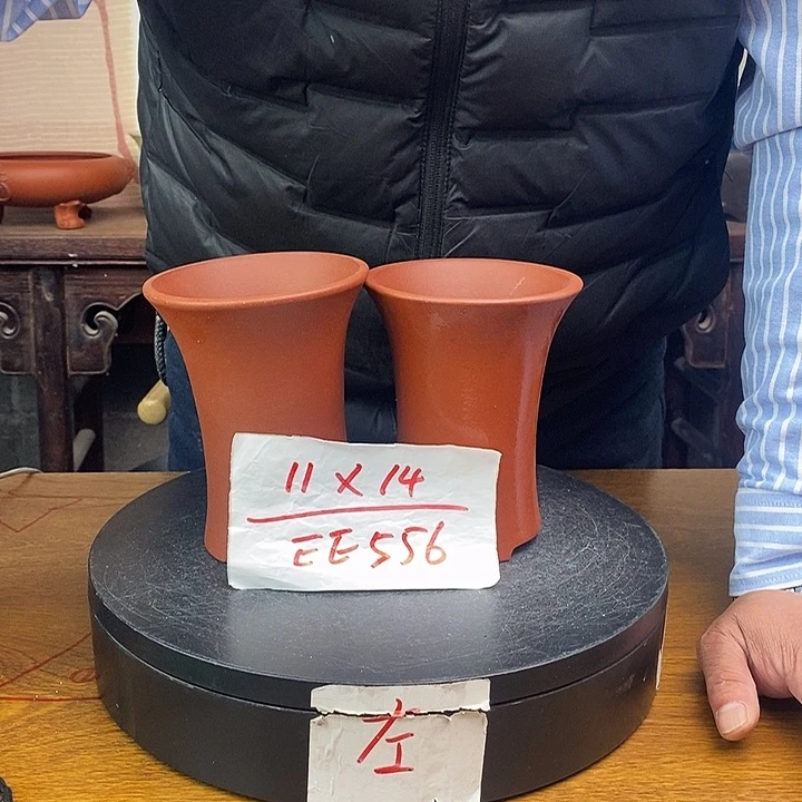 紫砂花盆货号一只E e 556