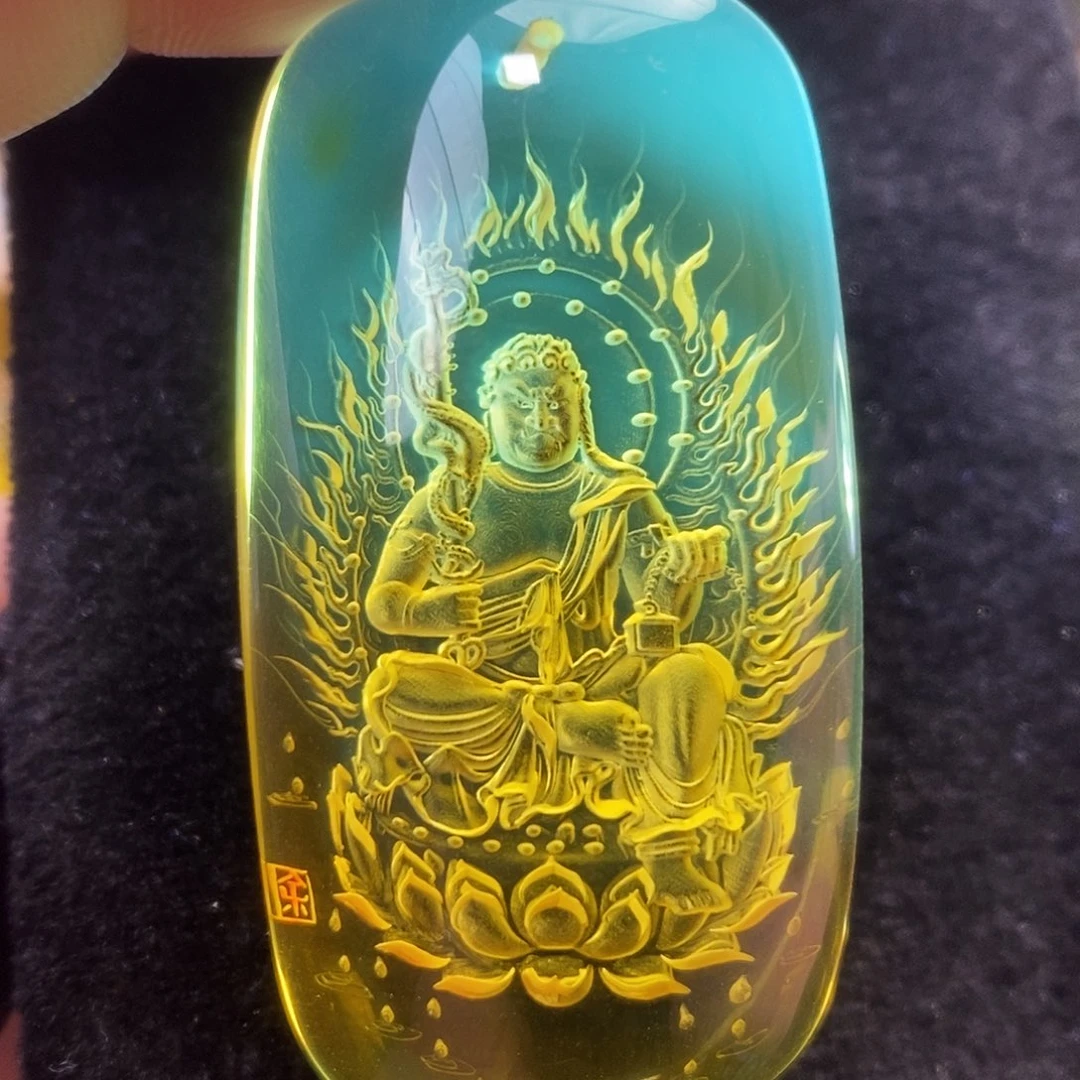 金珀未镶嵌吊坠(不含链)