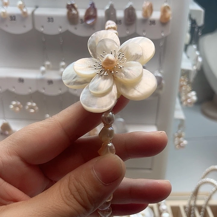 未镶嵌发箍淡水珍珠