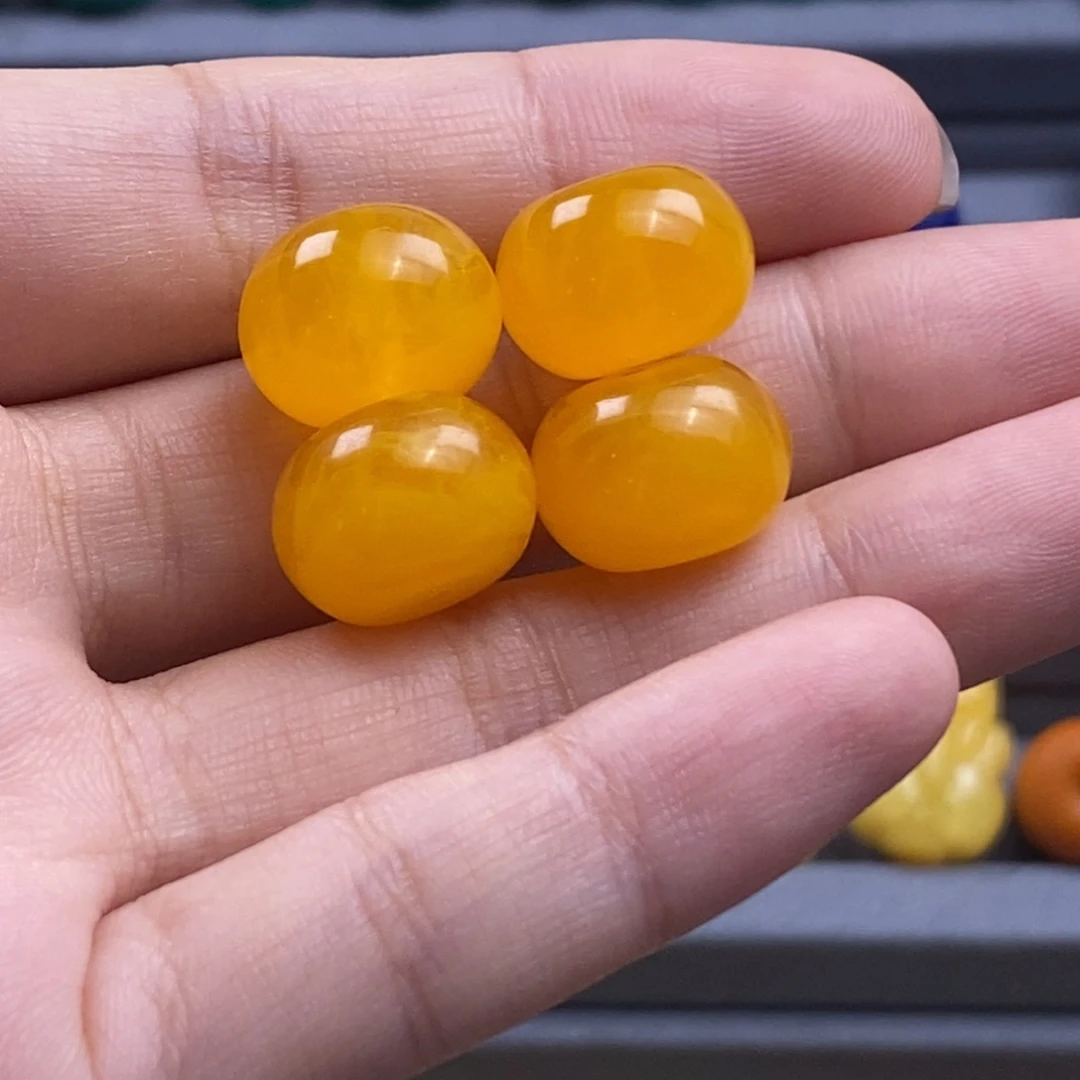 无非金属直播4颗14*10mm米拉鼓珠