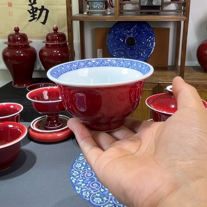 *****景德镇浅行窑压手杯