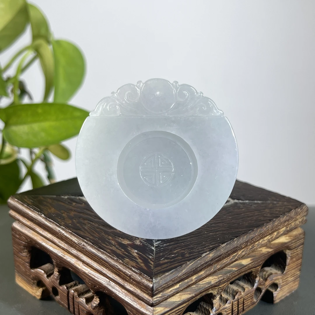 JTA18-76 天然缅甸A货翡翠 时来运转